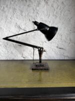 Herbert Terry & Sons. Model 1227 Anglepoise Lamp - Black - C 1960