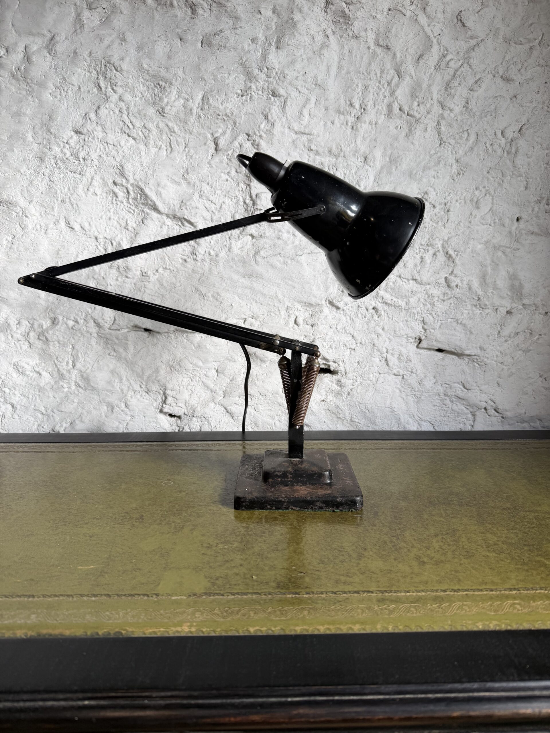 IMG_3644 Herbert Terry & Sons. Model 1227 Anglepoise Lamp - Black - C 1960 - Image 1