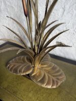 Brass Reed Lamp by Maison Jansen - 1970's - Image 4