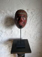 Tibetan Wooden Ceremonial Mask - Image 6