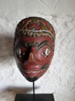 Tibetan Wooden Ceremonial Mask - Image 5