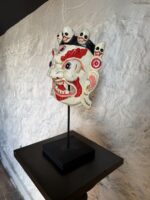 Cambodian Wooden Ceremonial Mask - Image 4
