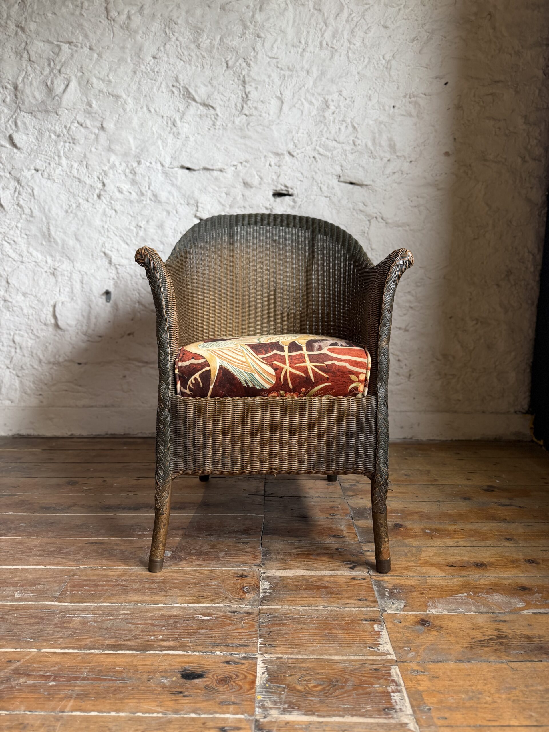 IMG_4014 Lloyd Loom Wicker Chair - Image 1