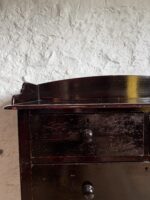 Victorian Painted Mahogany Drawer Set with Washstand - Image 9