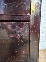 Victorian Painted Mahogany Drawer Set with Washstand - Image 5