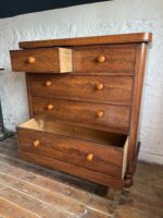 Large Mahogany set of Two over Three Drawers - Image 5