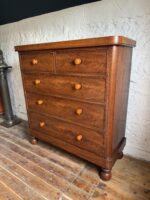 Large Mahogany set of Two over Three Drawers - Image 2