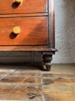 Victorian Mahogany Two over Three Drawer Set - Image 6