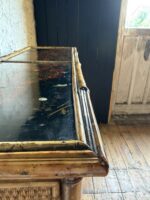 Victorian Bamboo Chinoiserie Glazed Cabinet - Image 8